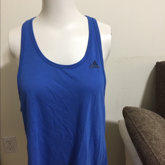 ADIDAS ULTIMATE 2.0 Tank Color BLUE Black Size M - Picture 6 of 8